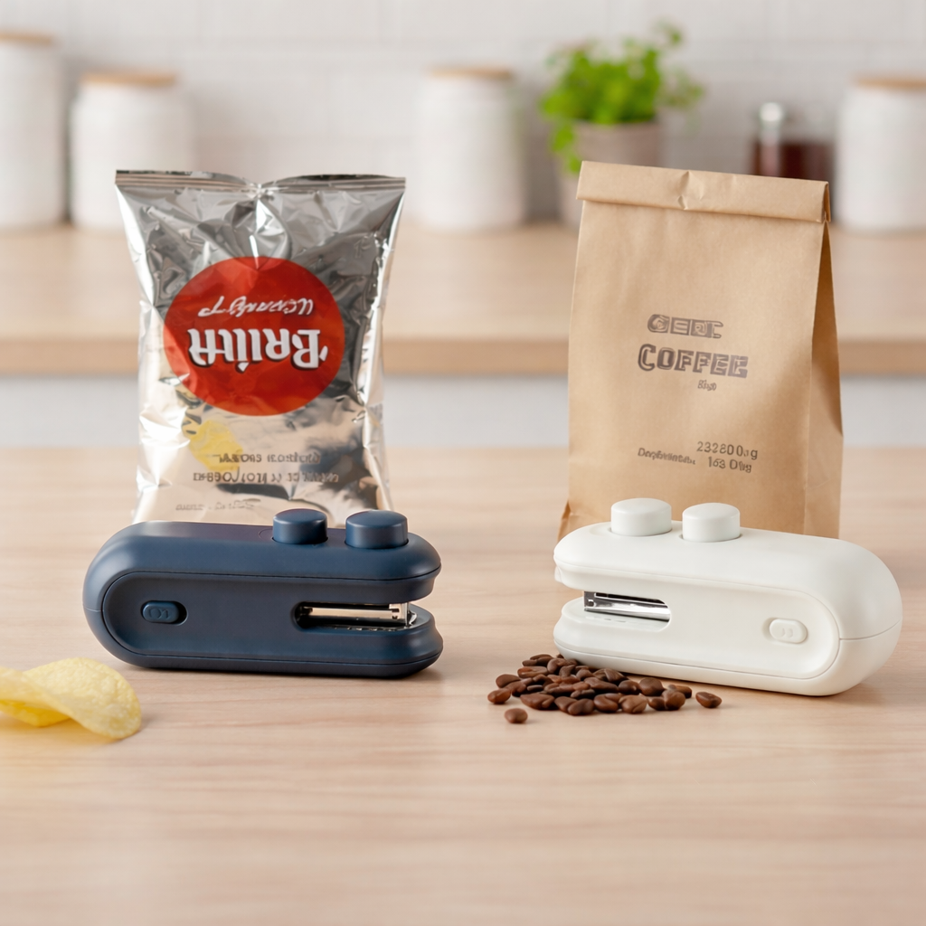 Mini Seladora Portátil - Alimentos frescos por mais tempo!