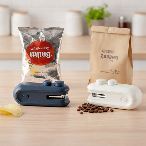 Mini Seladora Portátil - Alimentos frescos por mais tempo!